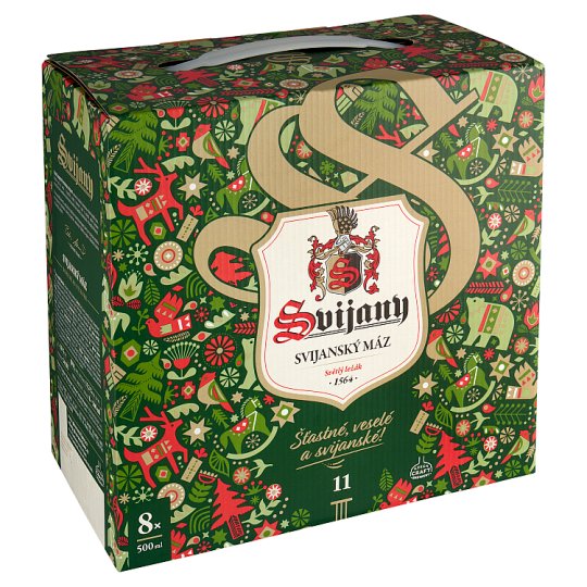 Svijany Svijanský Máz pivo světlý ležák 8 x 0,5l