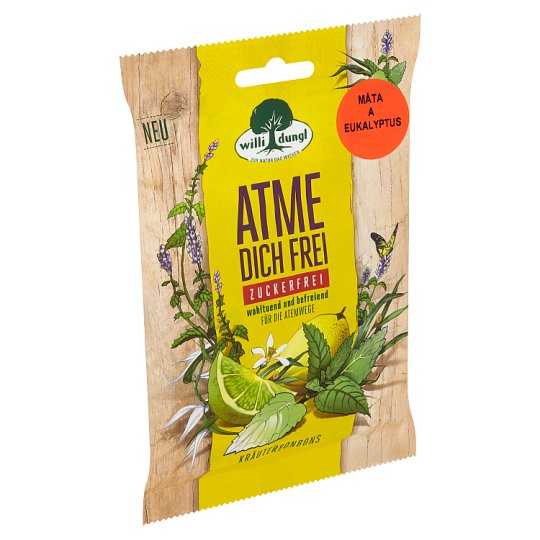 Willi Dungl Atme Dich Frei, bez cukru, 65g
