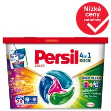 Persil Discs 4in1 Deep Clean Color Pre-Dosed Detergent 26 Washes 26 x 16.5g (429g)