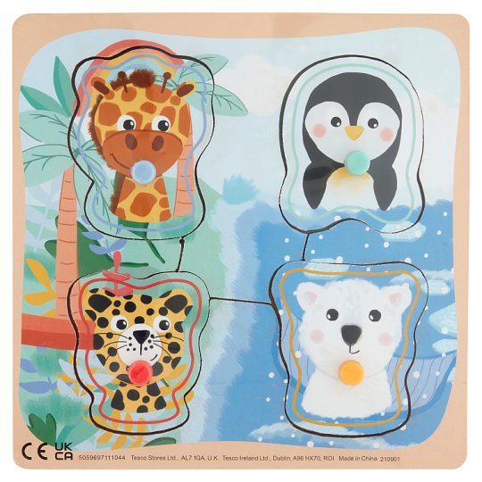 Tesco Go! Play Puzzle zvířátka Tesco Potraviny
