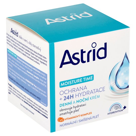 Astrid Moisture Time Denní a noční krém normální a smíšená pleť 50ml