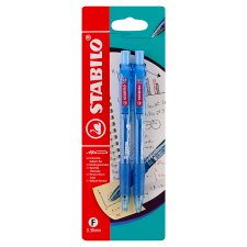 Stabilo Marathon Ball Pen Blue 2 pcs