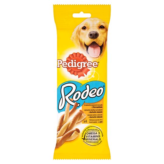Pedigree Rodeo Lahodné závitky na žvýkání s kuřecím masem 70g