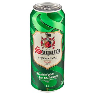 Svijany Svijanský Máz pivo světlý ležák 0,5l