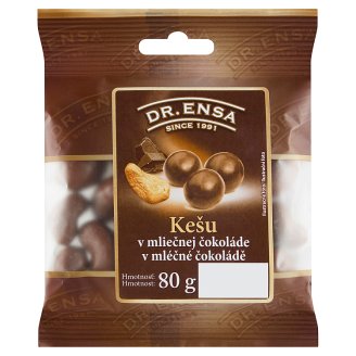 Dr. Ensa Kešu v mléčné čokoládě 80g