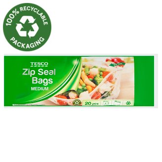 Tesco Zip sáčky střední 20 ks