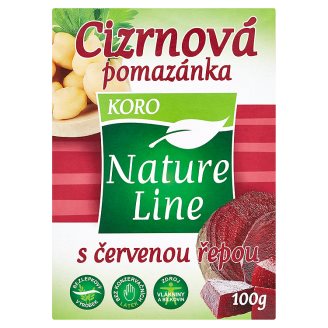 Nature Line Cizrnová pomazánka s červenou řepou 100g