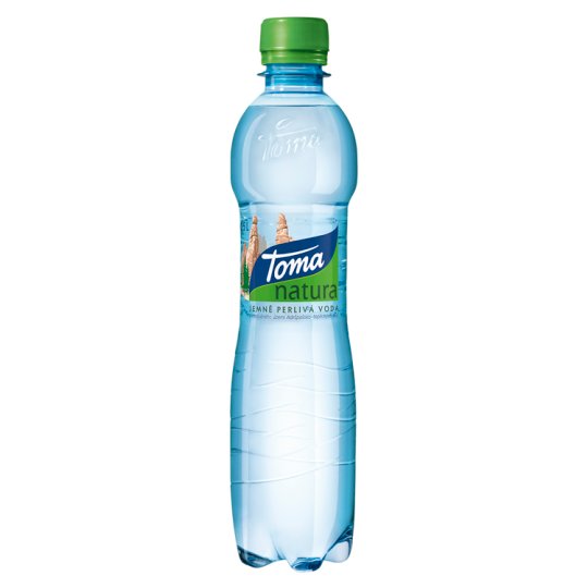 Toma Natura Jemně perlivá pramenitá voda 0,5l
