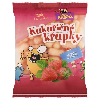 Rej Kukuřičné křupky jahodové 90g