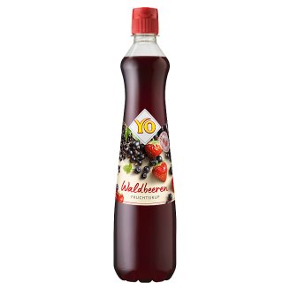 YO Ovocný sirup z lesních plodů 0,7l