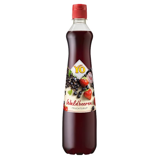 YO Ovocný sirup z lesních plodů 0,7l
