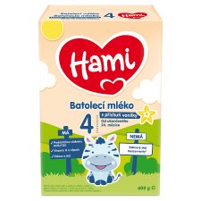 Hami 4 Toddler Milk with Vanilla Flavor from the End of the 24th Month 600g