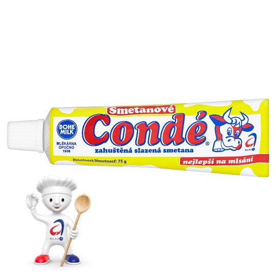 Bohemilk Condé Smetanové 75g