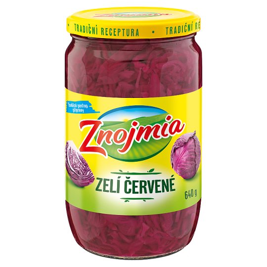 Znojmia Zelí červené 640g