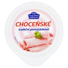 Choceňská Mlékárna Choceňské Traditional Spreads with Ham 450g