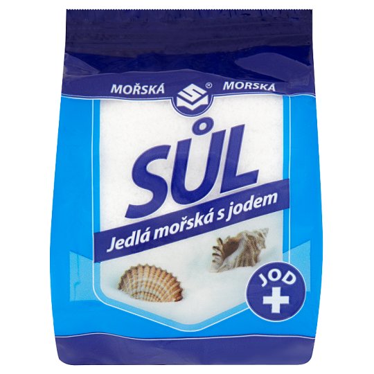 Solné Mlýny Jedlá mořská sůl s jodem 500g