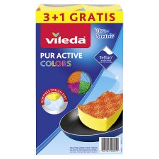 Vileda Pur Active Colors 4 pcs