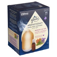 Glade Aromatherapy Cool Mist Diffuser Moment of Zen Electric Vaporizer 17.4ml