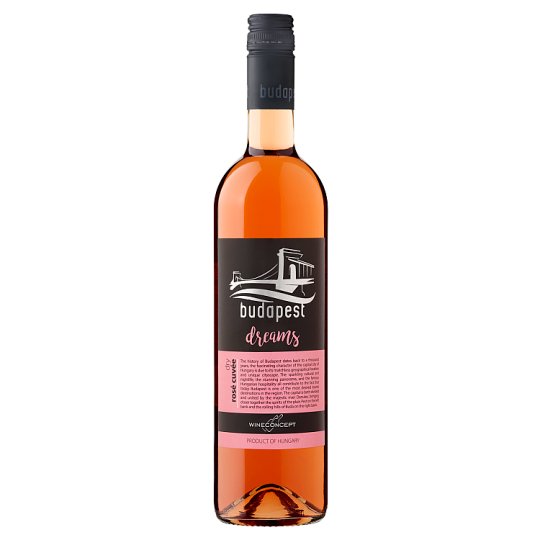 Wine Concept Budapest Dreams Rozé Cuvée z horního Maďarska suché růžové víno 0,75l