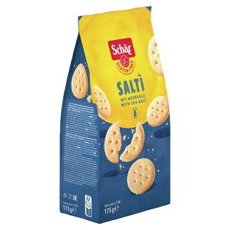 Schär Saltí crackerové pečivo bez lepku slané 175g