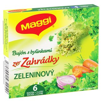 MAGGI Ze Zahrádky bujón s bylinkami zeleninový v kostce 3l 6 x 9g