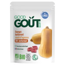 Good Gout Organic Butternut Squash with Lamb 190g