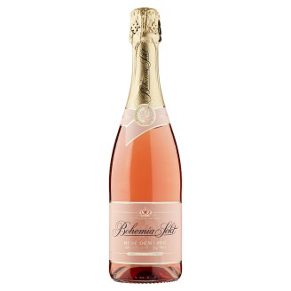 Bohemia Sekt Rose demi sec jakostní šumivé víno růžové 0,75l