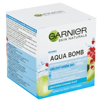 Garnier Skin Naturals Aqua Bomb hydratační antioxidační gelový krém 3v1 denní 50ml