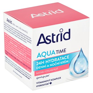 Astrid Aqua Time Denní a noční krém suchá a citlivá pleť 50ml