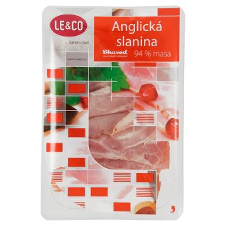 Tesco Anglická slanina jemné plátky 100g