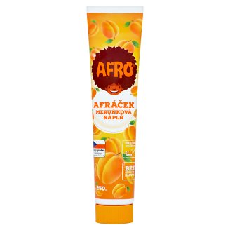 Afro Afráček meruňková náplň 250g