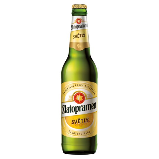 Zlatopramen Light Draft Beer 0.5L