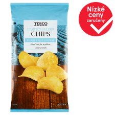 Tesco Lightly Salted Chips 200g