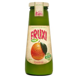 Fruxi Fresh Šťáva z čerstvě lisovaných pomerančů 250ml