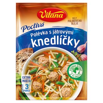 Vitana Poctivá polévka s játrovými knedlíčky 92g