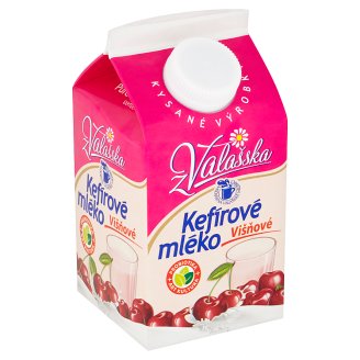 Mlékárna Valašské Meziříčí Kefírové mléko nízkotučné višňové 450g