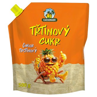 Cassonade Cukr třinový nerafinovaný 500g