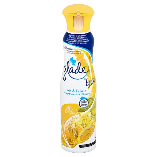 Glade by Brise Air & fabric svěží citrus osvěžovač vzduchu a tkanin 275ml