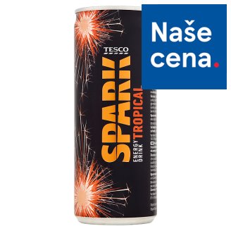 Tesco Spark Energy Drink Tropical 250ml