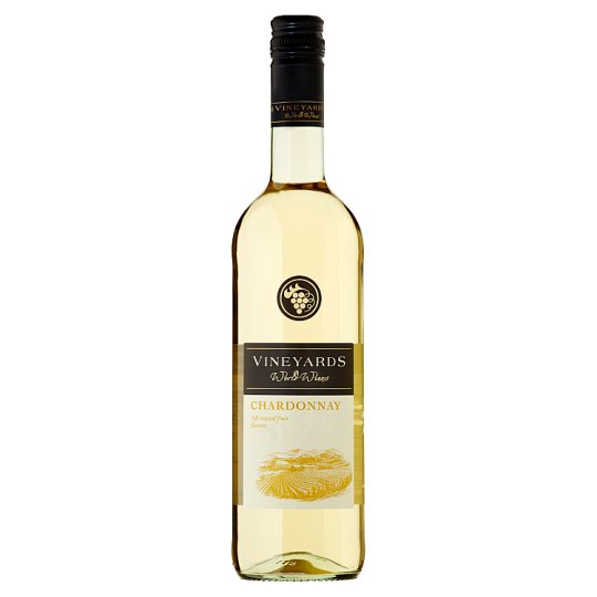 Vineyards World Wines Chardonnay bílé víno suché 750ml