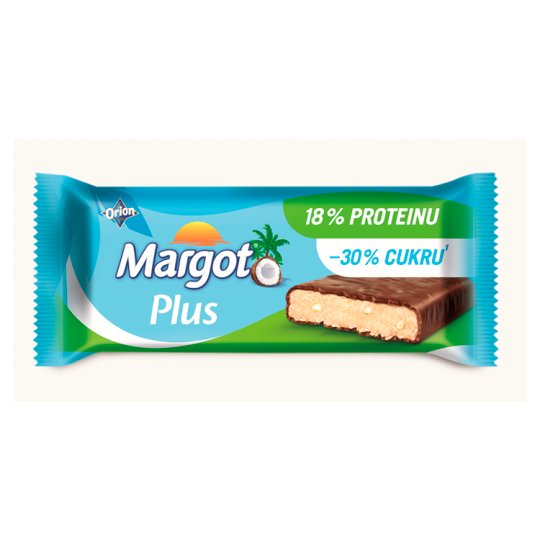 ORION MARGOT Plus Bar with 18% Protein and -30% Sugar 70g
