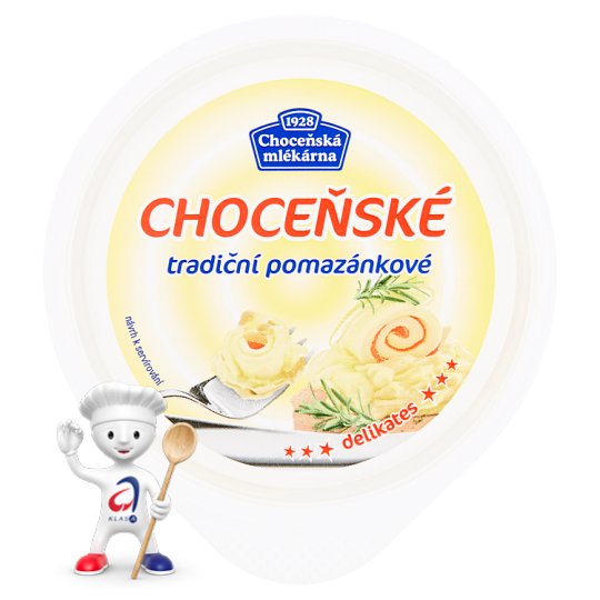 Choceňská Mlékárna Choceňské Traditional Spread Delikates 150g