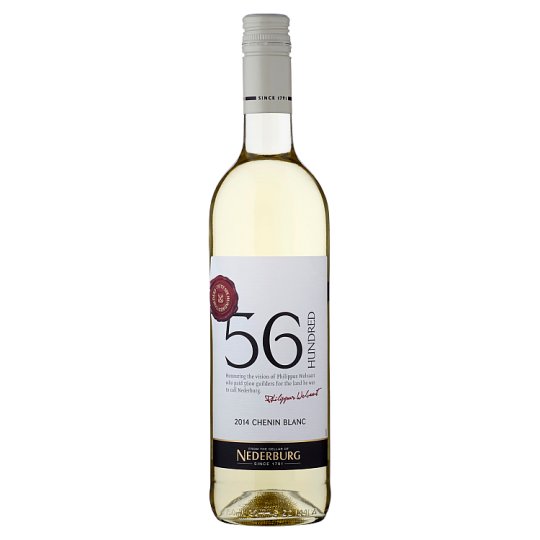 56 Hundred Chenin Blanc Medium White Dry Wine 750ml