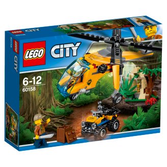 LEGO City Nákladní helikoptéra do džungle 60158
