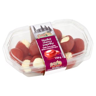 Perla Sladké cherry papriky plněné smetanovým sýrem 150g