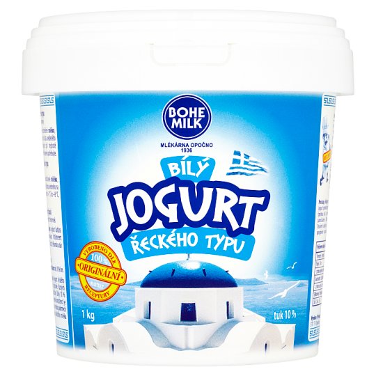 Bohemilk White Yoghurt Greek-Style 1kg
