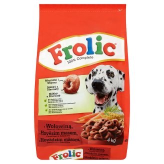 Frolic S hovězím masem, cereáliemi a zeleninou 4kg