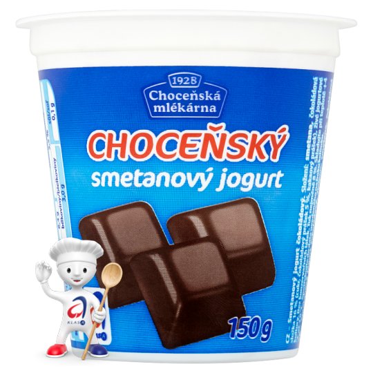 Choceňská Mlékárna Choceňský smetanový jogurt čokoládový 150g