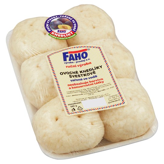 Faho Fruit Dumplings with Plum 550g