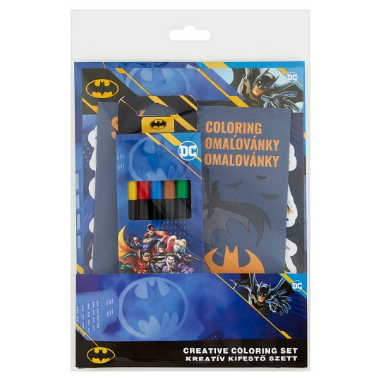 DC Batman Creative Coloring Set - Tesco Groceries